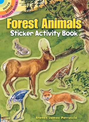 Forest Animals Sticker Dover