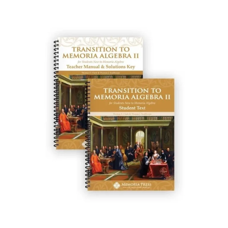 Transition to Algebra II Set