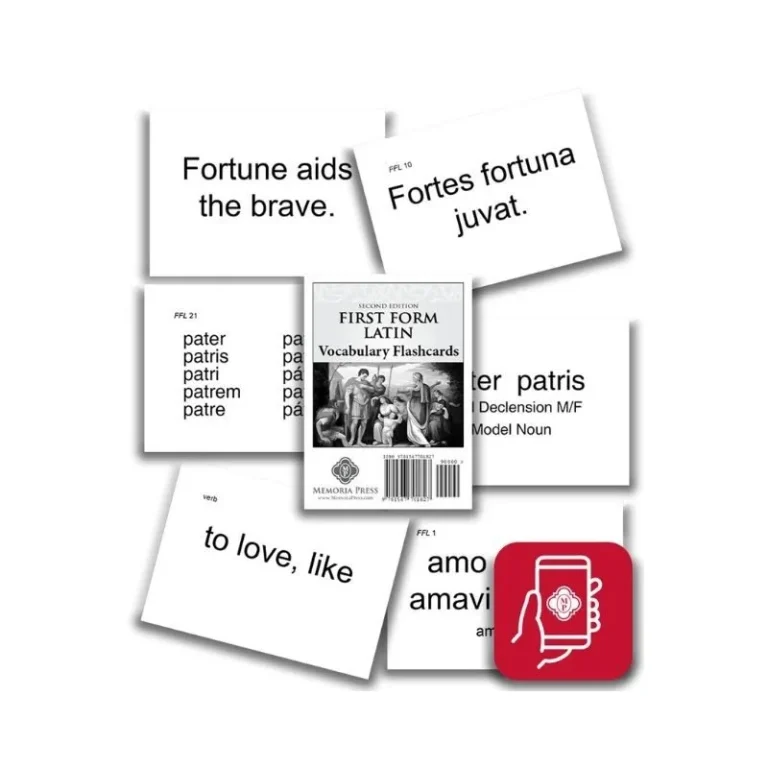 First Form Latin Flashcards APP