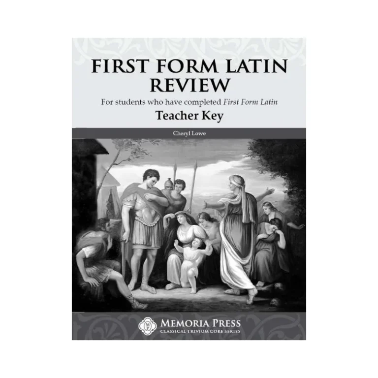 First Form Latin Review Answer Key