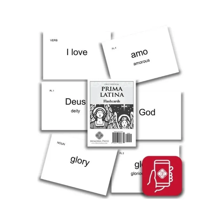 Prima Latina Digital Flashcards