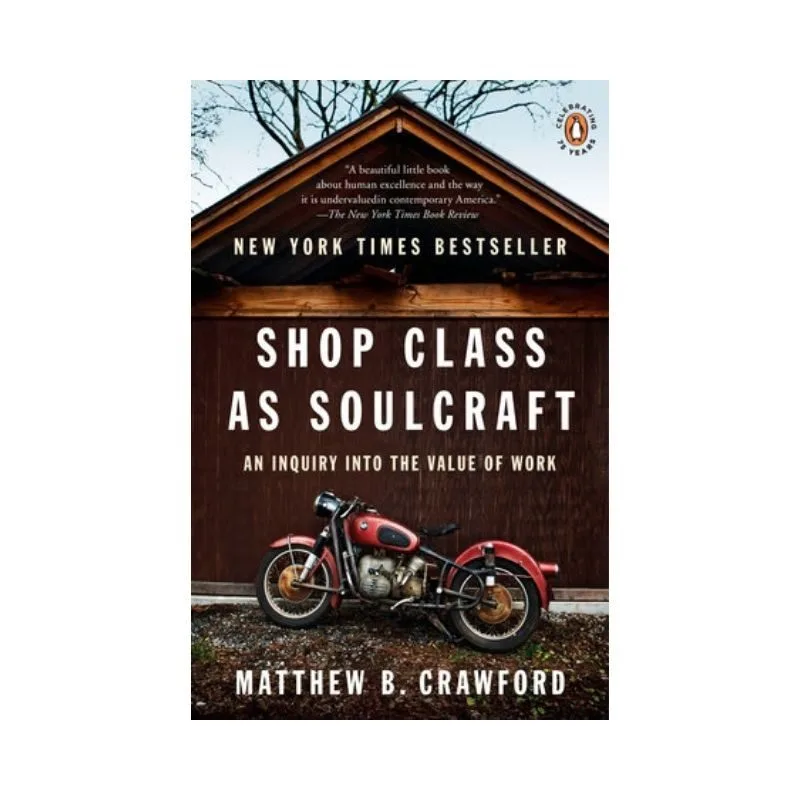 Shop Class as Soul Craft