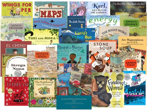 Around the World Picture Books Part II with Maps