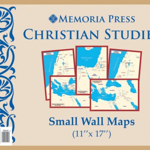 Christian Studies Small Wall Maps
