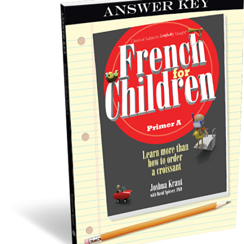 French for Children : Primer A – Answer Key