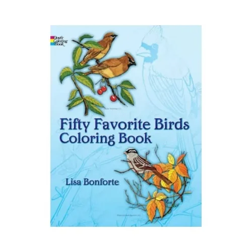 Fifty Favorite Birds Coloring Book