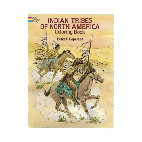 Indian Tribes of North America Coloring Book