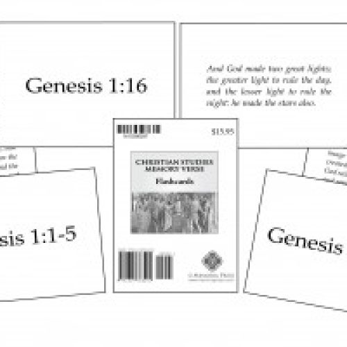 Christian Studies – Memory Verse Flashcards