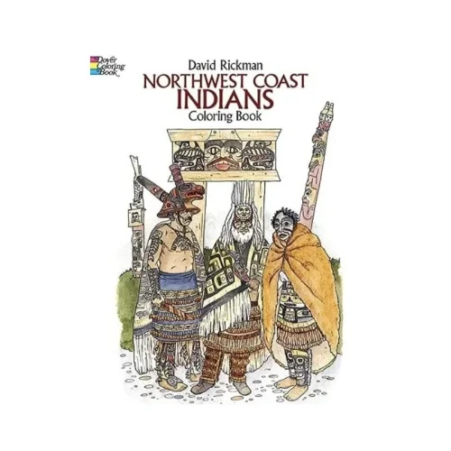 Northwest Coast Indians Coloring Book