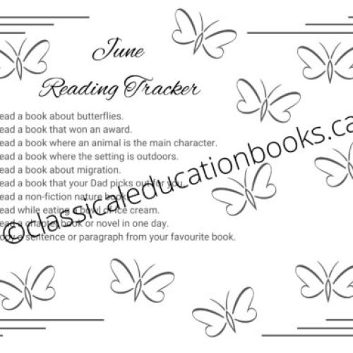 June Reading Tracker