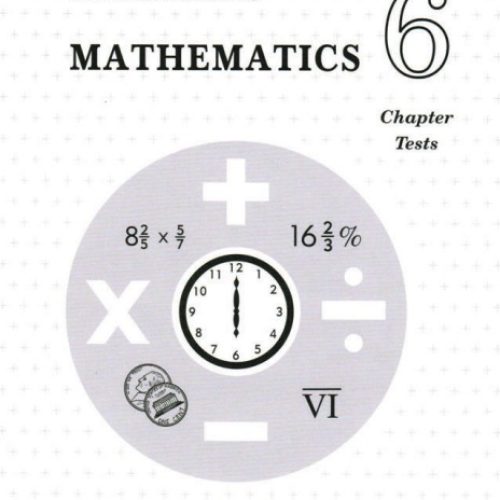 Understanding Mathematics 6 – Tests