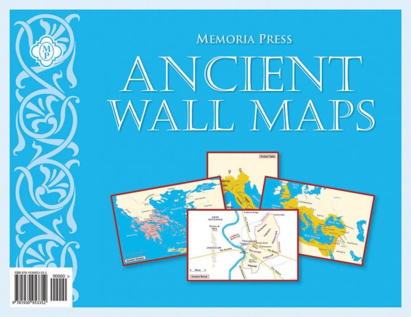 Ancient Civilization Large Wall Maps (22”x34”)