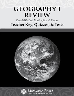 Geography I Review - Teacher Key, Quizzes, & Tests