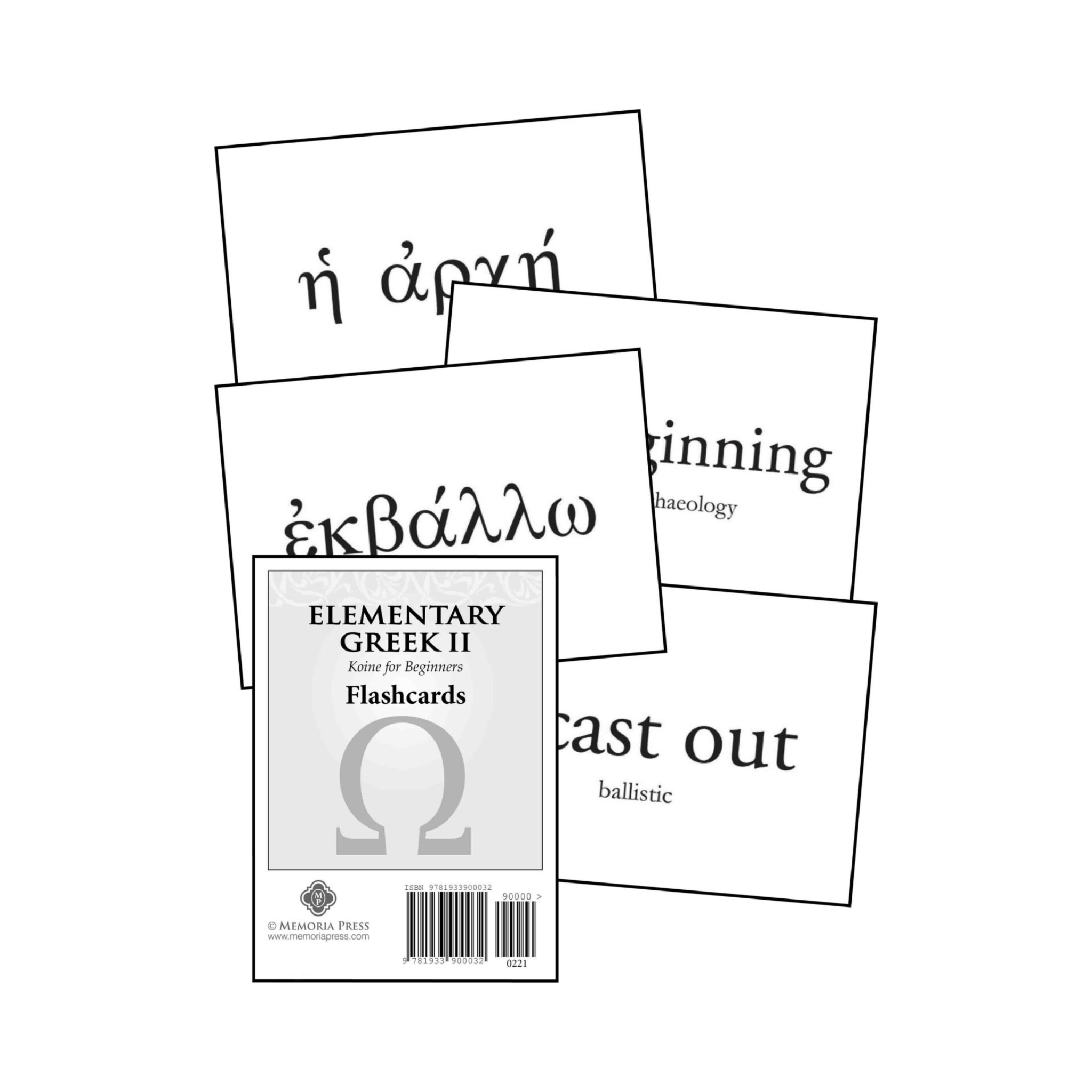 Elementary Greek: Year 2 - Flashcards