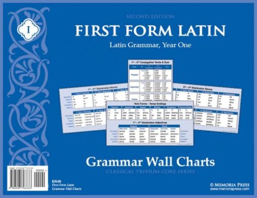 First Form Latin - Grammar Wall Charts (Second Edition)