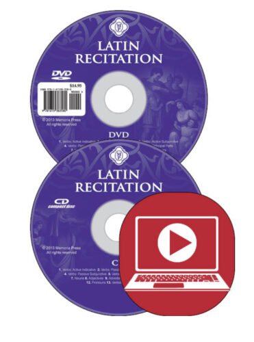 Latin Recitation - (CD & DVD or Audio and Video Streaming)