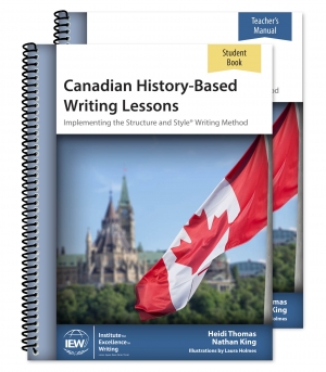 Canadian History-Based Writing Lessons - Student/Teacher Combo