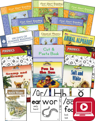 Kindergarten Phonics and Reading Set