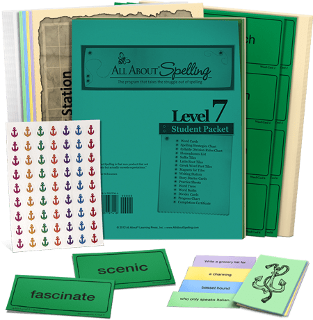 All About Spelling Level 7 - Student Packet
