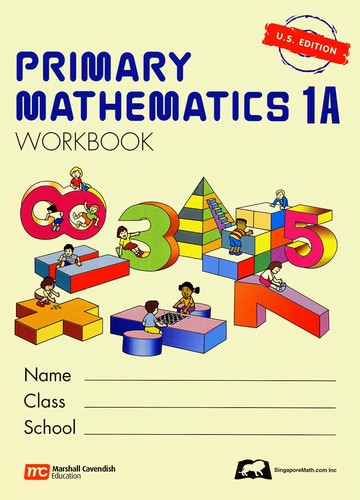 Singapore Primary Math Workbook 1A - U.S. Edition