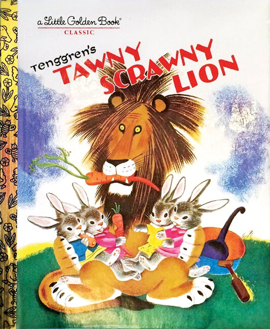 Tawny Scrawny Lion