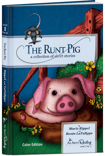 All About Reading Level 1 - The Runt Pig (Colour Edition)