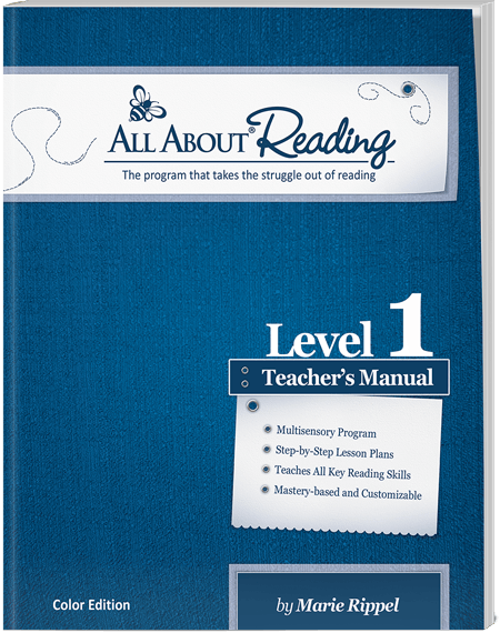 All About Reading Level 1 - Teacher's Manual, Colour Edition