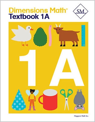 Singapore Dimensions Math: Level 1A - Textbook