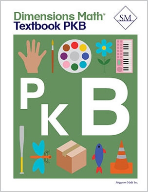 Singapore Dimensions Math: Level Pre-KB - Textbook