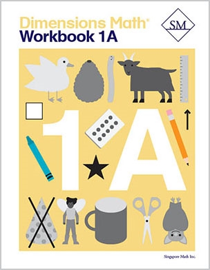 Singapore Dimensions Math: Level 1A - Workbook