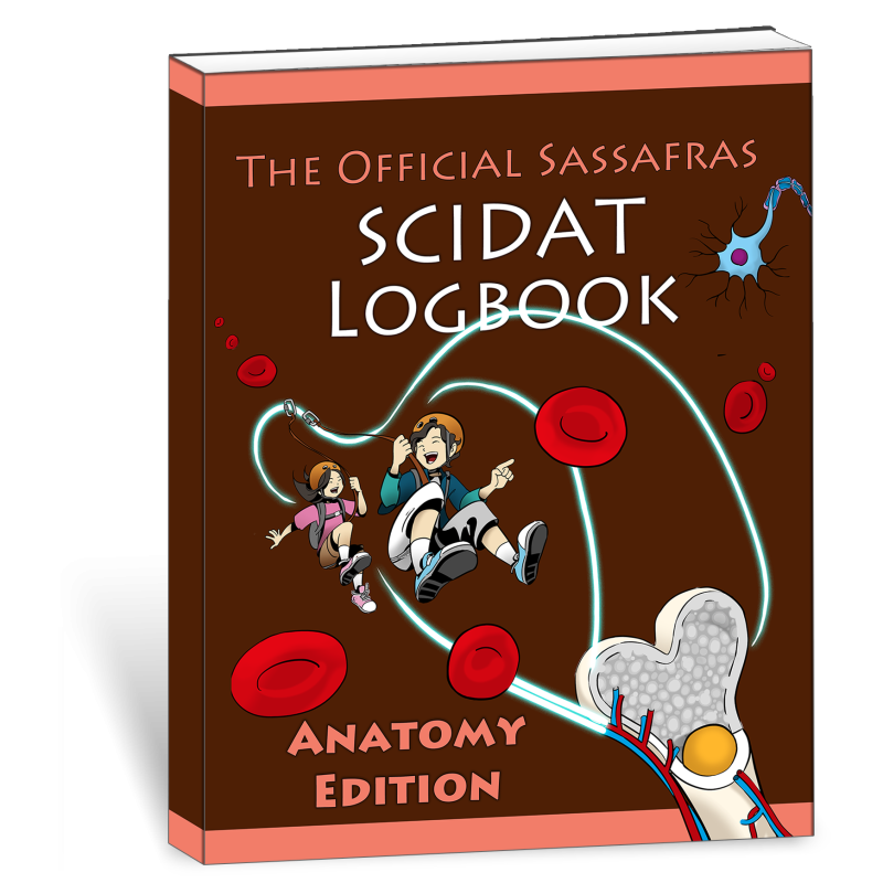 The Official Sassafras SCIDAT Logbook: Anatomy Edition