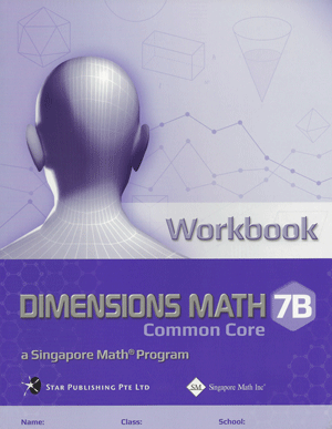 Singapore Dimensions Math: Level 7B - Workbook