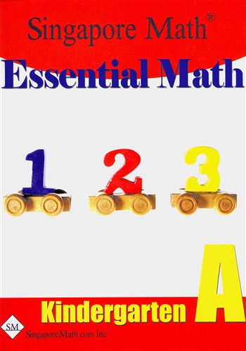 Singapore Essential Math: Kindergarten A - Textbook