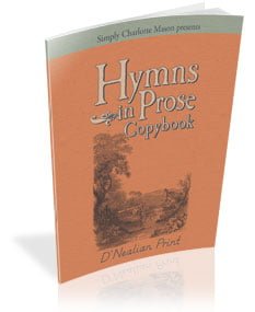 Hymns in Prose Copybook D'Nealian Print