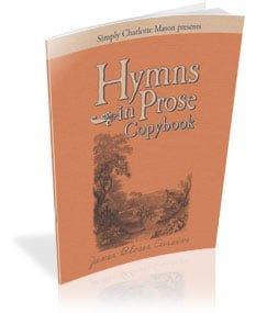 Hymns in Prose Copybook Zaner Bloser Cursive