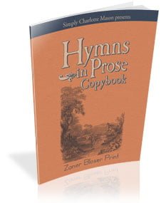Hymns in Prose Copybook Zaner Bloser Print