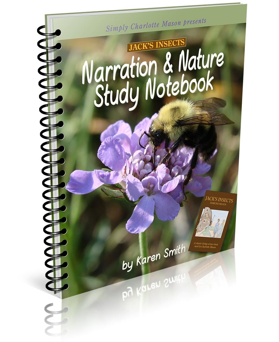 Jack's Insects Narration & Nature Study Notebook
