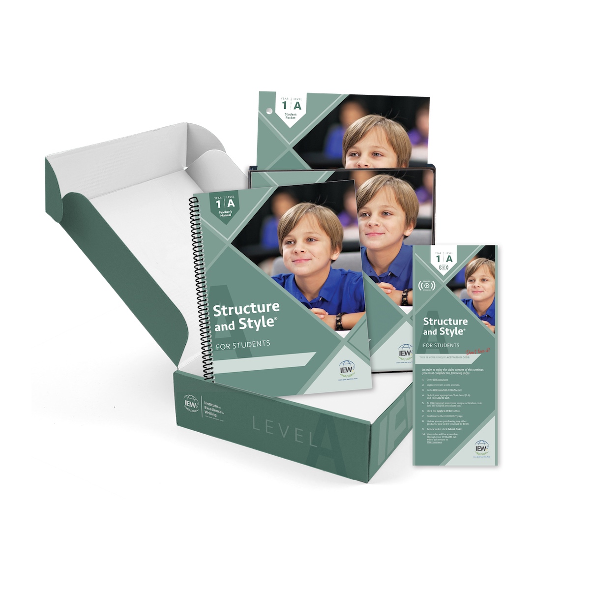 Structure and Style for Students: Year 1 Level A - Basic Package [Forever Streaming]