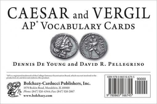 Caesar and Vergil Vocabulary Flashcards