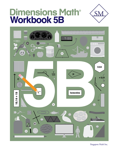 Singapore Dimensions Math: Level 5B - Workbook