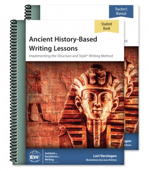 Ancient History-Based Writing Lessons - Teacher/Student Book Combo (6th Edition)