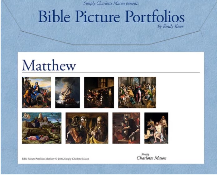 Bible Picture Portfolios Matthew