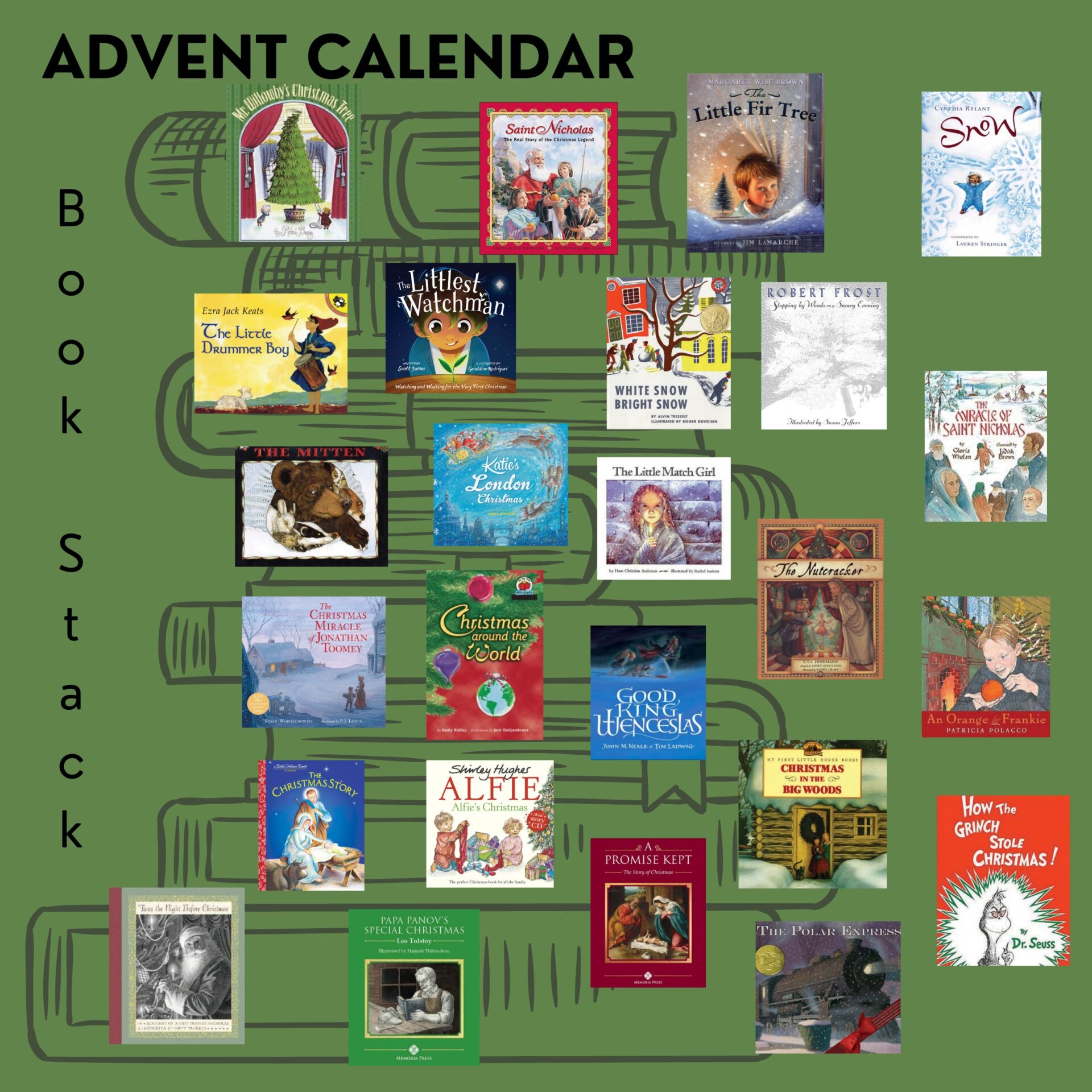 Advent Book Calendar