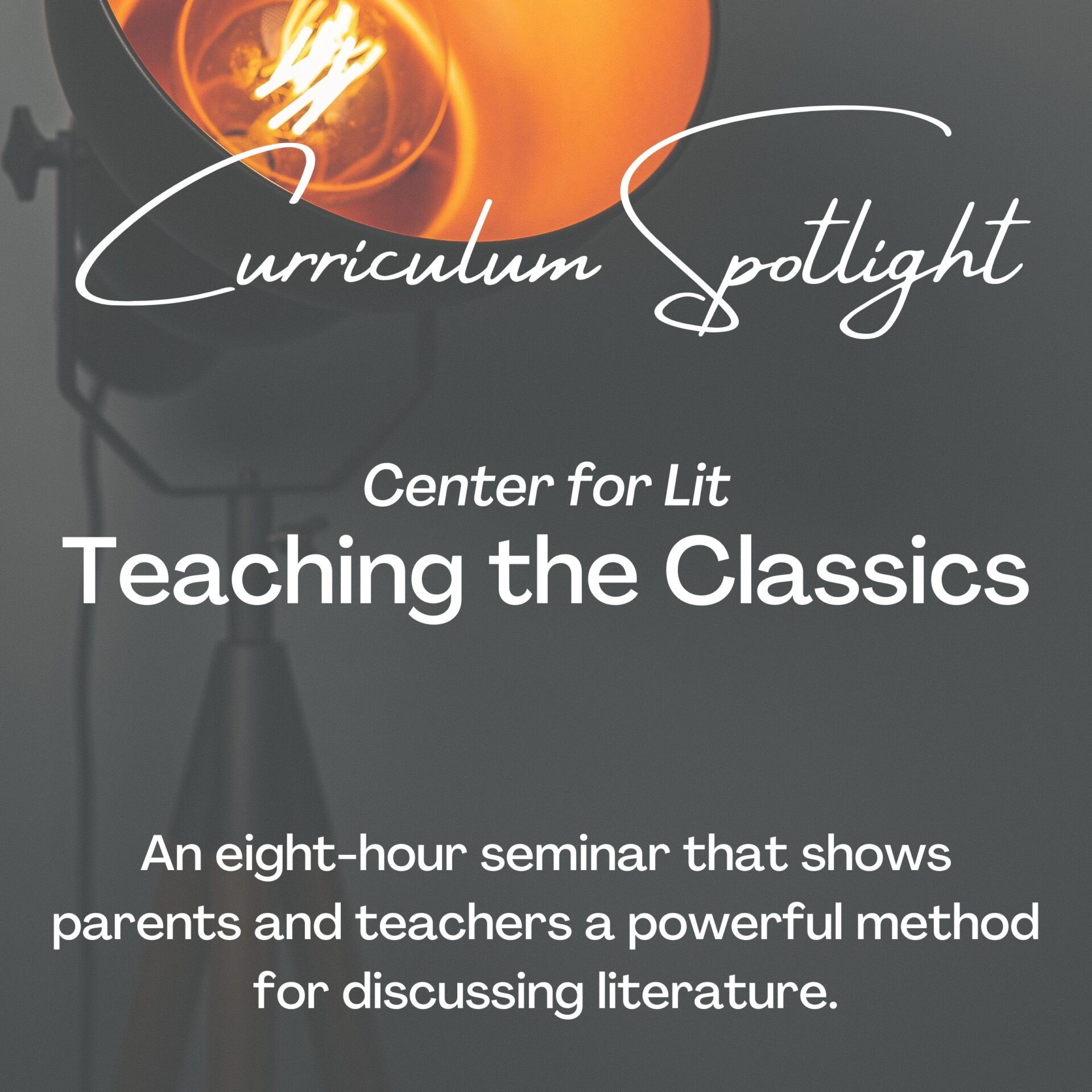 Curriculum Spotlight - Center for Lit