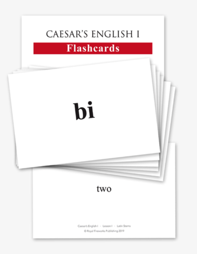Caesar's English I - Flashcards