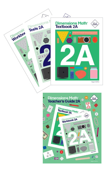 Singapore Dimensions Math: Level 2A - Set