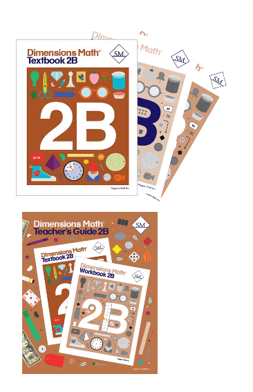 Singapore Dimensions Math: Level 2B - Set