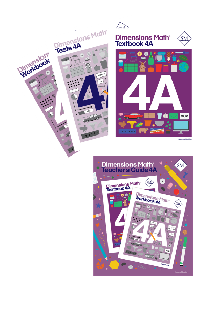 Singapore Dimensions Math: Level 4A - Set