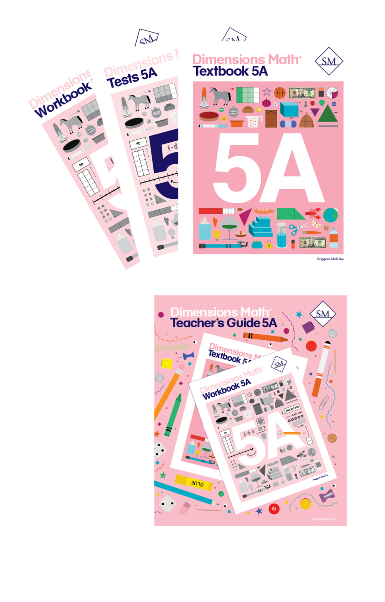 Singapore Dimensions Math: Level 5A - Set