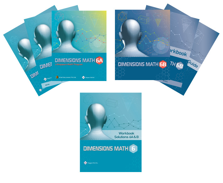Singapore Dimensions Math: Level 6A&B - Set